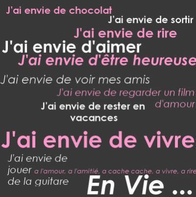 l'envie...